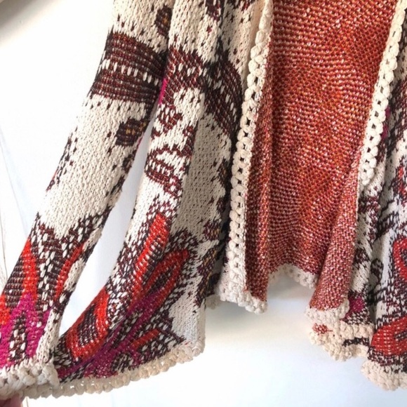 ANTHRO | Moth Patterned Cardigan - Picture 4 of 7